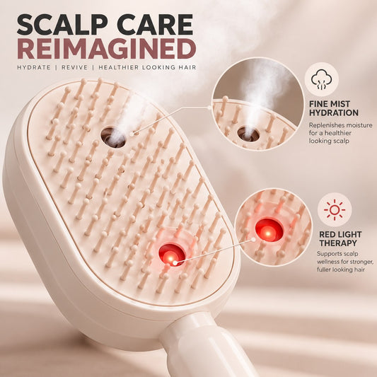 4-in-1 Electric Hair Care Mist Brush