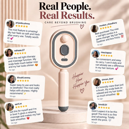 4-in-1 Electric Hair Care Mist Brush