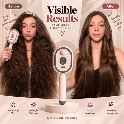 4-in-1 Electric Hair Care Mist Brush